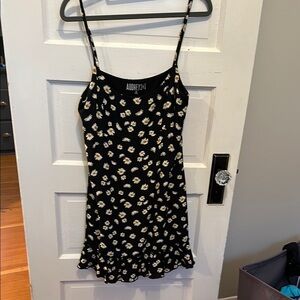 Audrey 3+1 Black Floral Dress
